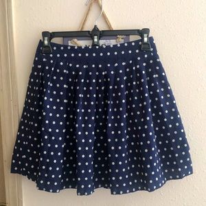Polka dot skirt